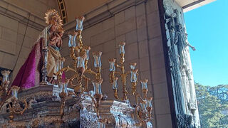 Virgen de la Almudena . Madrid