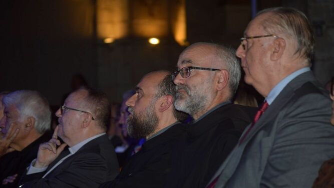 Algunos de los asistentes en Santa María del Mar