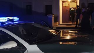 La Guardia Civil, en el monasterio de Gilet