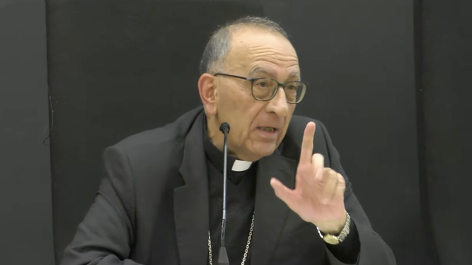 Omella, durante su intervención