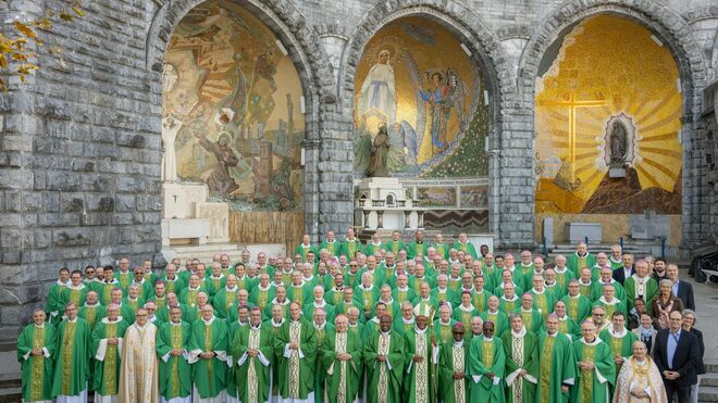 Plenaria de los obispos franceses en Lourdes