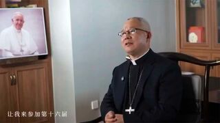 Zhan Silu: "El Papa me pidió que leyera el Evangelio del día en chino"