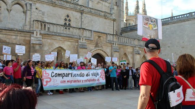 Cáritas Burgos, con los migrantes