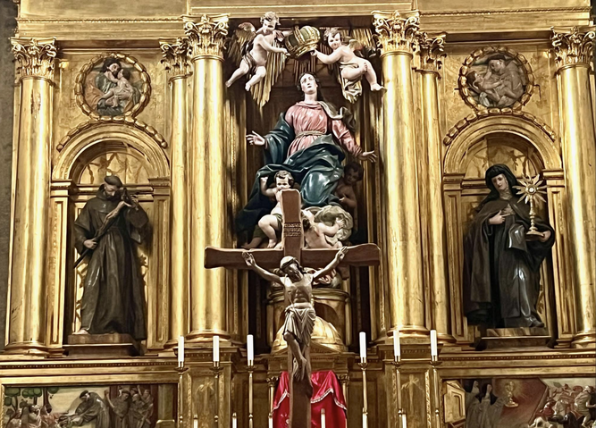 La Virgen del retablo de Belorado