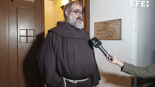 Uno de los frailes, en entrevista con Efe