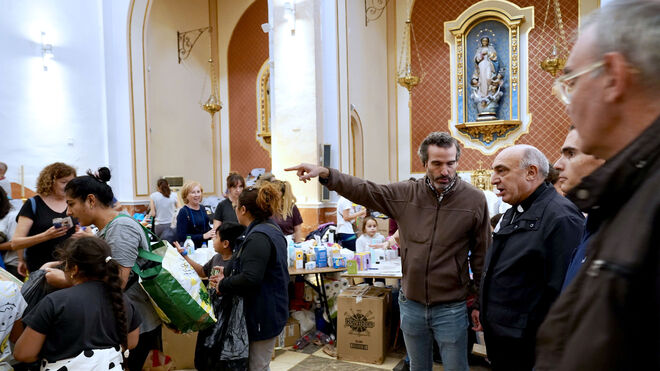 El arzobispo Benavent en la parroquia de La Torre