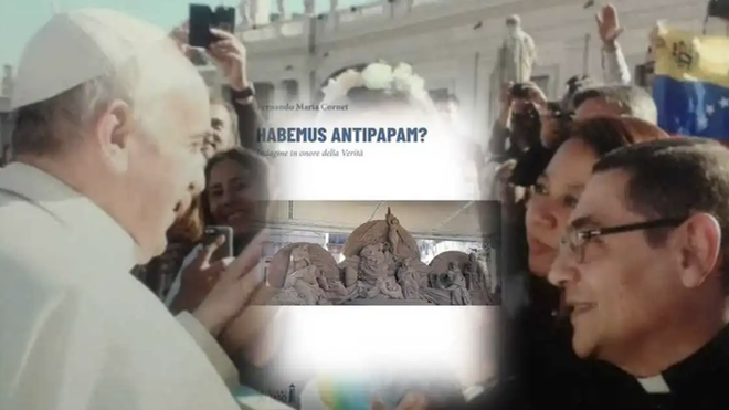 Cornet, con el Papa Francisco