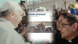 Cornet, con el Papa Francisco