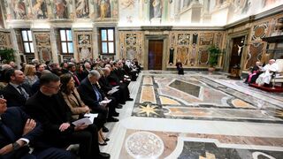 Audiencia al congreso de la Biblioteca Apostólica