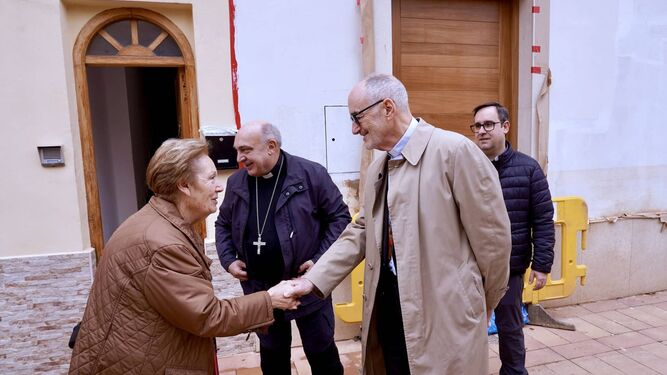 Czerny, durante su visita a La Torre