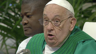 Francisco, en la misa