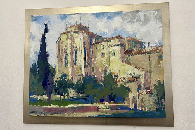 Cuadro del monasterio de Cardeña