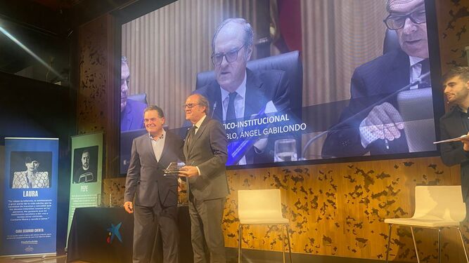 Ángel Gabilondo, con Juan Cuatrecasas