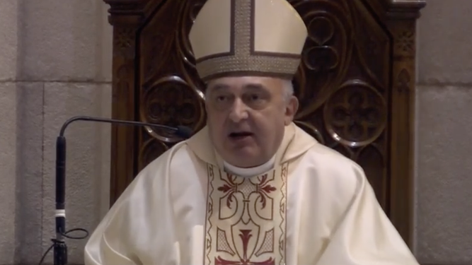 El arzobispo Enric Benavent