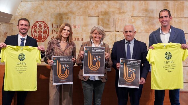 Presentación de la IX San Silvestre de la UPSA