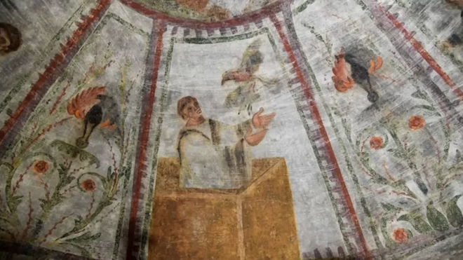 Catacumbas de Domitila. Roma