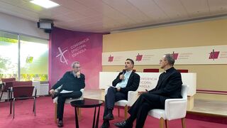 Fernando Cadiñanos, durante su intervención