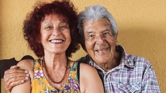 Juan Arias y su mujer