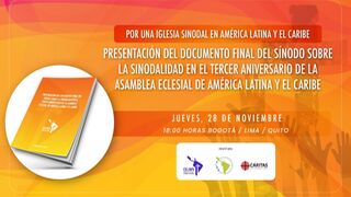 Iglesia Latinoamericana y Caribeña presentará Documento Final del Sínodo sobre la sinodalidad
