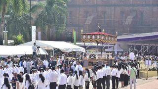 Inauguración en Goa de la exposición de las reliquias de san Francisco Javier