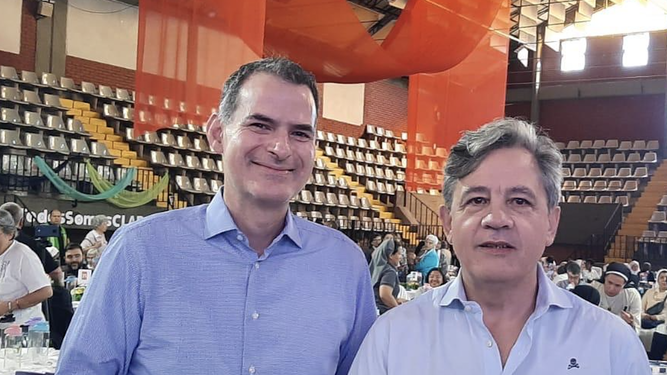 Rafael Luciani y Luis Alberto Gonzalo, en el Congreso de la CLAR