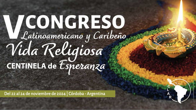 Cartel del V Congreso de la Vida Consagrada de la CLAR