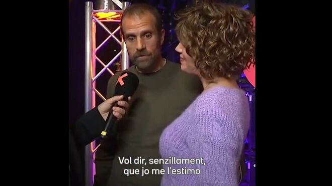 Novell acompañó a Silvia Caballol a TV3