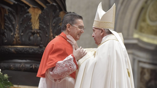 El Papa y el cardenal Ayuso