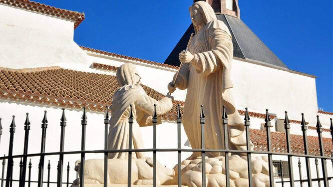 Aparición de la Virgen a la niña Inés, en el convento de Cuevas de la Sagra