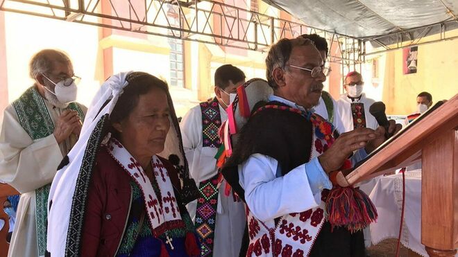 Misa indígena en Chiapas
