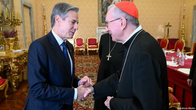 Blinken con Parolin