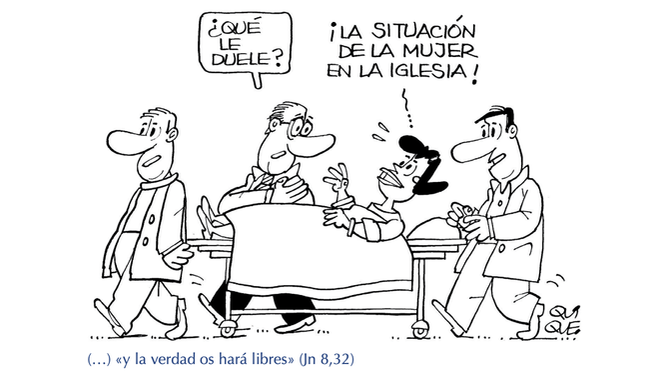 Mujer en la Iglesia