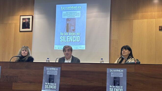 Presentación de la VIII campaña 'Minutos de esperanza' para ayudar a los presos sin recursos de Aragón