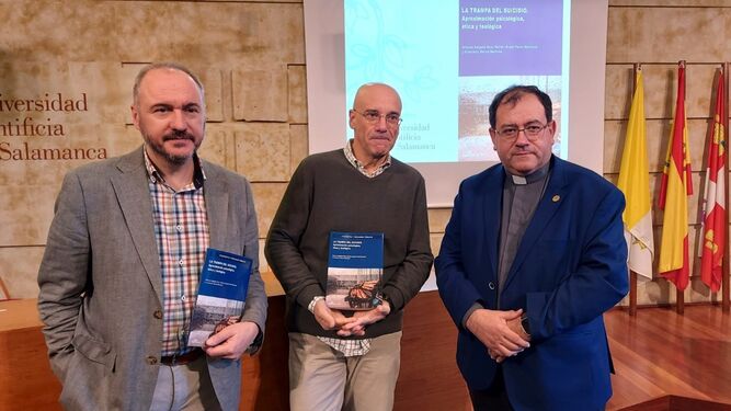 Profesores del aUPSA en la presentación