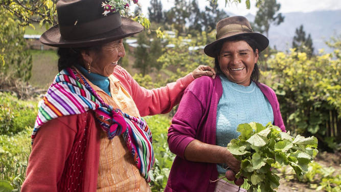 Mujeres agricultoras