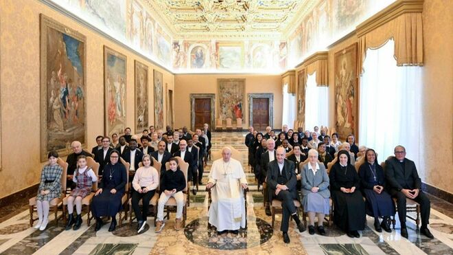 Audiencia del Papa a la Familia Calasancia