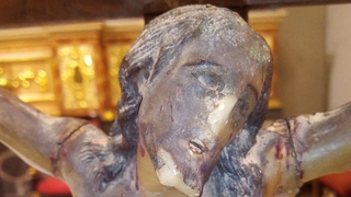 De un incendio a la DANA: el periplo vivido por una talla de Jesucristo en Albal
