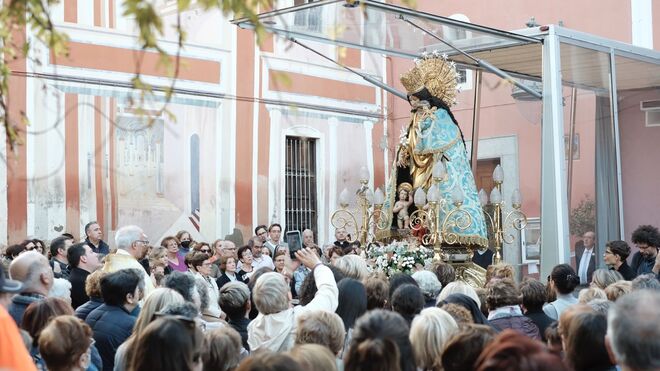 La Mare de Déu en la visita a Picanya