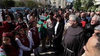 Inicio ceremonial del Adviento en Belén