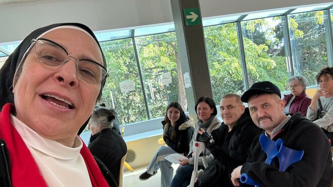Sor Lucía Caram, en Ucrania