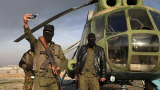 Rebeldes sirios en la toma de Alepo