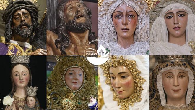 Las imágenes de la procesión de clausura del Congreso de Hermandades y Cofradías de Sevilla