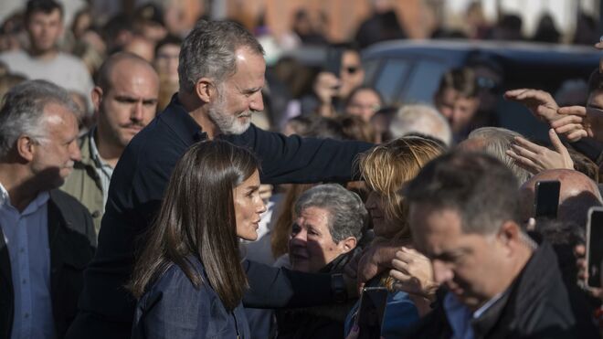 Los Reyes, en su visita a Valencia