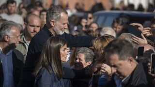 Los Reyes, en su visita a Valencia