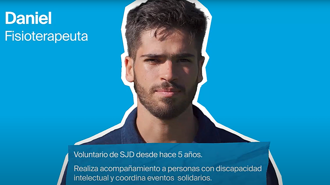 Daniel, voluntario de San Juan de Dios
