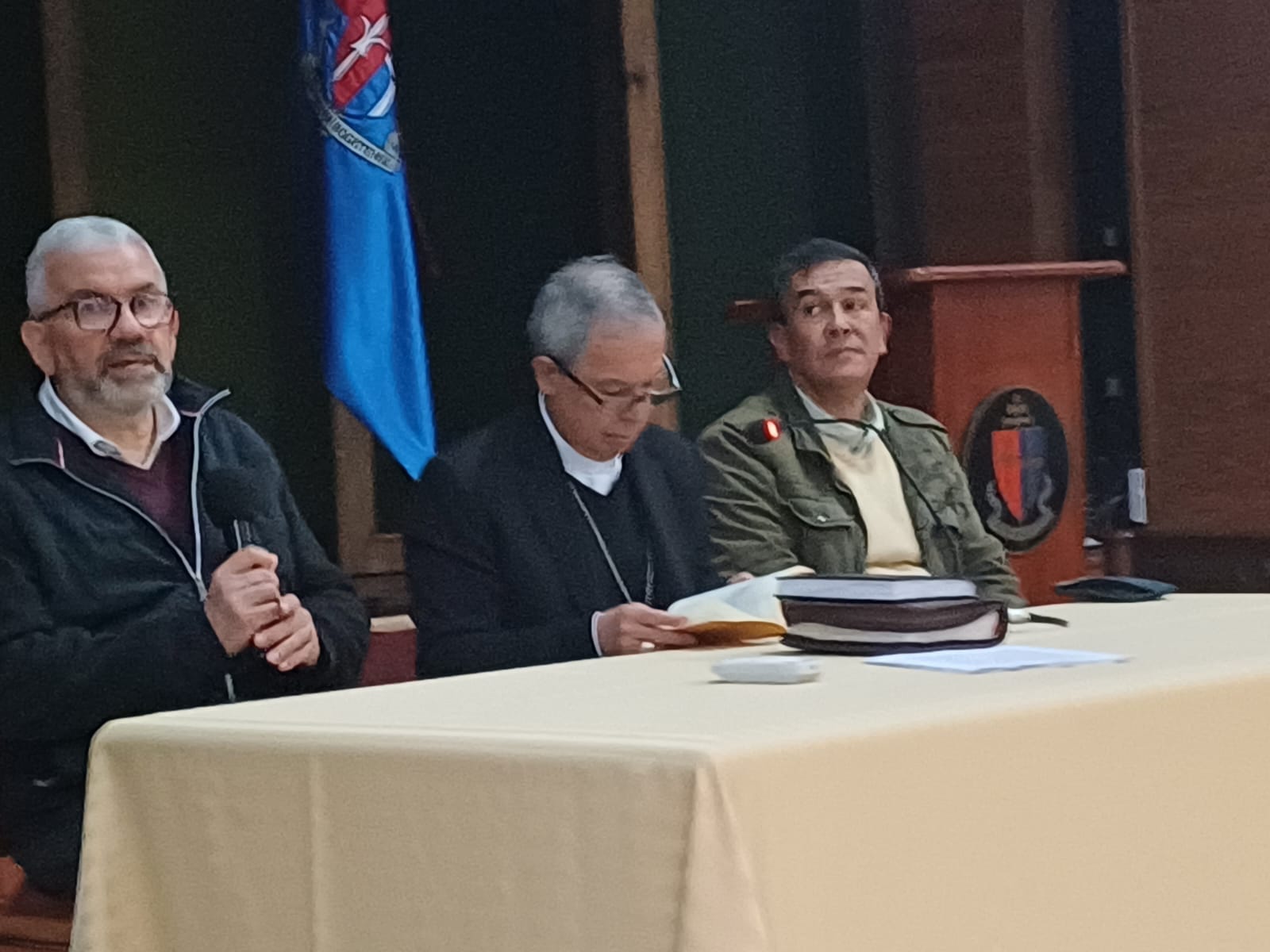 dialogo con el cardenal Rueda Aparicio