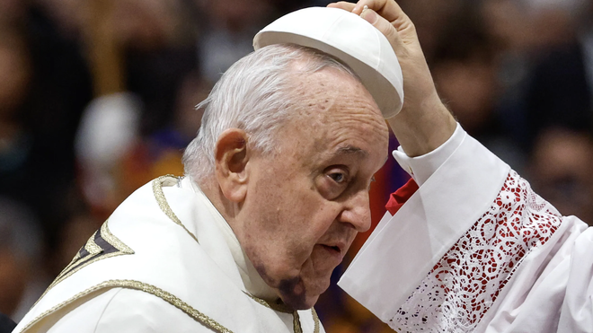 El hematoma en la barbilla