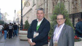 Josep Ignasi Boada (izquierda) y Manuel Zamora