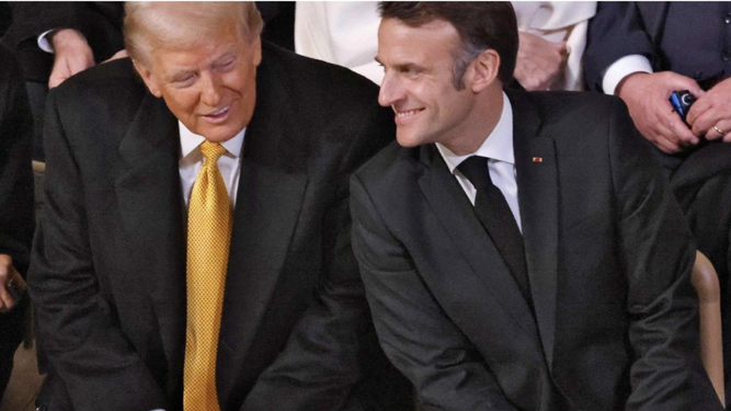 Trump y Macron
