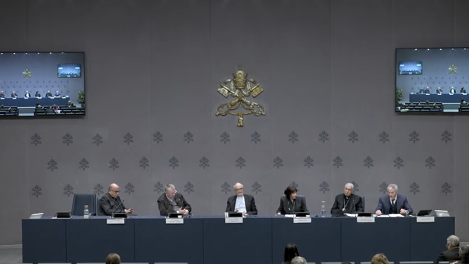 Presentación de la campaña en el Vaticano
